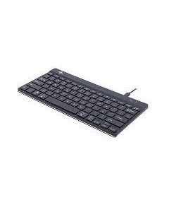 KEYBOARD COMPACT BREAK ENG/BLACK RGOCOUSWDBL R-GO TOOLS
