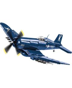 Cobi Historical Collection Korean War -> Samolot Vought F4U-4 Corsair, 510 klocków (2417)