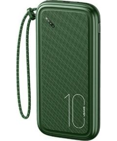 Powerbank Usams PB56 10000mAh 2xUSB green