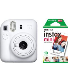 Fujifilm Instax Mini 12, clay white + film