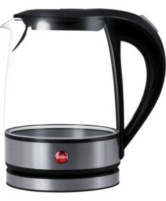 ELDOM C410 LITEA electric kettle 1.2 L 1500 W Black, Transparent