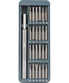 Deli Tools EDL241025 precision screwdriver set, 25 el.