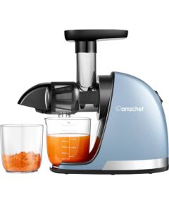 AMZCHEF 1501-BU-SM slow speed juicer (blue)