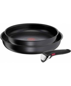 Tefal L7629553 Set Ingenio Daily Chef 3pcs panna 24cm / 28cm + rokturis