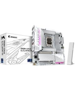 Mainboard GIGABYTE Intel B860 Express LGA1851 Micro-ATX Memory DDR5 1xPCI-Express 16x 3xM.2 1xHDMI 1xDisplayPort 4xUSB 2.0 6xUSB 3.2 1xUSB-C 1xOptical S/PDIF 1xRJ45 2xAudio port B860MAELTWF6EICE1.0