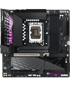 Mainboard GIGABYTE Intel B860 Express LGA1851 Micro-ATX Memory DDR5 Memory slots 4 2xPCI-Express 16x 3xM.2 1xHDMI 1xDisplayPort 1xAudio-In 1xAudio-Out 4xUSB 2.0 6xUSB 3.2 1xUSB-C 1xOptical S/PDIF 1xRJ45 B860MAELITEWIFI6E1.0
