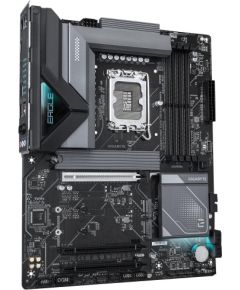 Mainboard GIGABYTE Intel B860 Express LGA1851 ATX Memory DDR5 Memory slots 4 3xPCI-Express 16x 3xM.2 1xHDMI 1xDisplayPort 1xAudio-In 1xAudio-Out 1xMicrophone 4xUSB 2.0 1xUSB 3.2 1xUSB-C 1xPS/2 1xRJ45 B860EAGLEWIFI6E1.0