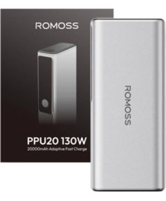 Romoss PPU20 20000mAh 130W Powerbank (silver) Power-банки