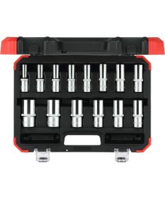 Gedore Red socket wrench set 1/2 hex 10-32 14 pieces - 3300008