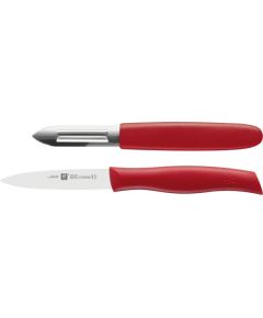 Peeler + Knife ZWILLING 38634-000-0 red