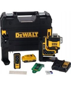 DEWALT. LINEAR LASER 18V   DCLE34035D1 GREEN 3x360 1x2.0Ah