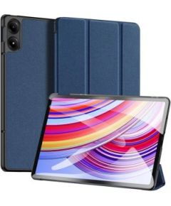 Dux Ducis Xiaomi  Redmi Pad Pro (4G/5G)/Poco Pad (4G/5G) 12.1-PC Domo Series Tri-fold Stand PU Leather Tablet Cover Blue
