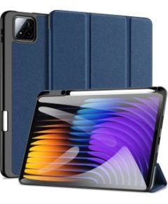 Dux Ducis Xiaomi  Redmi Pad 7/7 Pro Domo Series Tri-fold Stand PU Leather Tablet Cover Blue