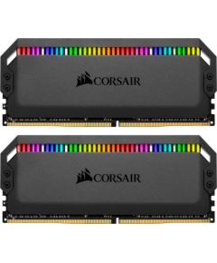 Corsair DDR4 - 32 GB -3600 - CL - 18 - Dual Kit, Dominator Platinum RGB (black, CMT32GX4M2Z3600C18)