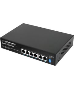 Esperanza ENS105 6-port Poe Switch 10/100 60W