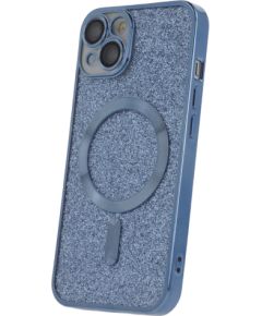 Mocco Glitter Chrome MagSafe Case Silikona Apvalks Priekš Apple iPhone 15 Pro