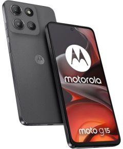 Motorola moto g15 17.1 cm (6.72") Dual SIM Android 15 4G USB Type-C 8 GB 128 GB 5200 mAh Grey