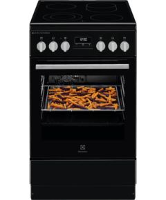 Electrolux LKR564275K Elektriskā plīts 50cm Melna