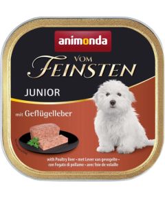 ANIMONDA Vom Feinsten Junior Poultry liver - wet dog food - 150g