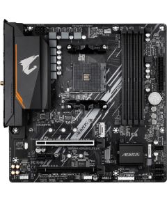 Mainboard GIGABYTE AMD B550 SAM4 Micro-ATX Memory DDR4 Memory slots 4 1xPCI-Express 3.0 1x 1xPCI-Express 3.0 4x 1xPCI-Express 4.0 16x 2xM.2 1xDVI-D 1xHDMI 4xUSB 2.0 4xUSB 3.2 1xPS/2 1xRJ45 3xAudio port B550MAORUSELITEAX1.3