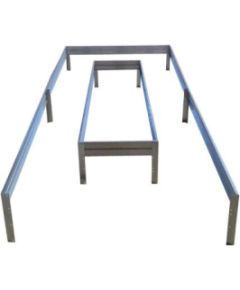 U formas ejas atdalītājs 4m garām siltumnīcām Siltumnīcas