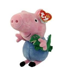 Meteor Maskotka Beanie Babies Lic PEPPA PIG - George reg (8421461301)