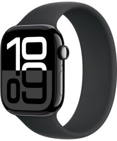 Apple Watch Series 10 46mm GPS Aluminum - Jet Black (Atjaunināts, stāvoklis kā jauns)