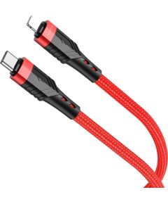 OEM Borofone Cable BU35 Influence - Type C to Lightning - PD 20W 1,2 metres red