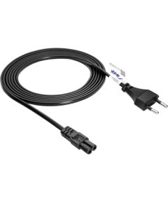 Кабель питания для ноутбука Akyga AK-RD-02C Eight CU CEE 7|16 | IEC C7 3м