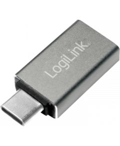 LOGILINK - USB-C adapter to USB 3.0 female, silver