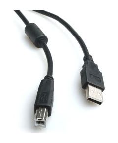 Gembird USB 2.0 A- B 3m cable with ferrite core