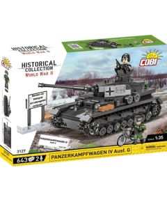 Klocki Panzerkampfwagen IV Ausf. G 643 klocków Cobi Klocki