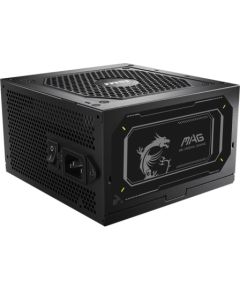Power Supply MSI MAG A850GL PCIE5 II 850 Watts Efficiency 80 PLUS GOLD PFC Active MAGA850GLPCIE5II