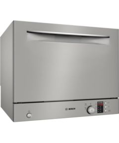 Bosch SKS2ITI00E Silver Compact Brīvstāvoša kompakta trauku mazgājamā mašīna 55cm Sudraba