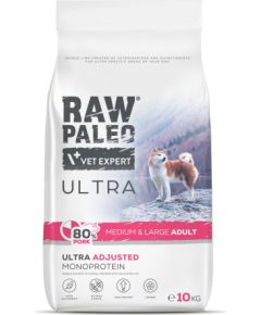 RAW PALEO Ultra Pork Medium & Large Adult - dry dog food - 10kg