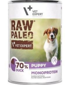 VetExpert VetExpert Raw Paleo Kaczka Puppy Can 400g