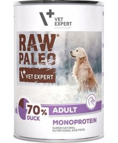 VetExpert VetExpert Raw Paleo Kaczka Adult Can400g