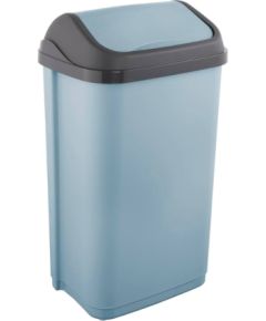 Keeeper Мусорное ведро с вращающейся крышкой 50л Swantje 38.5x29x66см синее