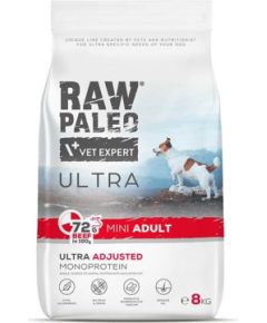 VET EXPERT RAW PALEO Ultra Mini Adult Beef - dry dog ​​food - 8 kg