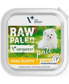 RAW PALEO Pate Mini Puppy Turkey - wet food for puppies - 150 g