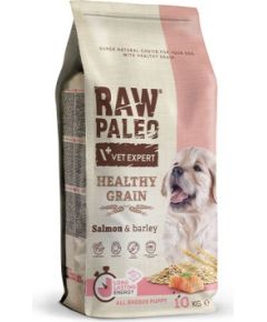VET EXPERT Raw Paleo Healthy Grain Puppy Salmon and barley - dry dog ​​food - 10 kg