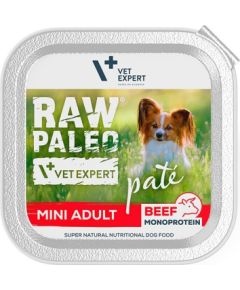 RAW PALEO Pate Mini Adult Beef - wet dog food - 150 g