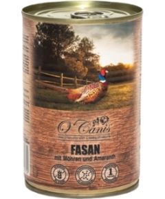 O'CANIS canned-wet dog food- pheasant with carrots- 400 g