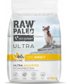 RAW PALEO Ultra Mini Adult Turkey - dry dog ​​food - 750 g