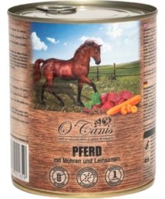 O'CANIS canned dog food- wet food- horse meat with potato- 800 g