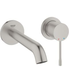 Grohe izlietnes maisītāja Essence virsapmetuma daļa, 2 caurumu, iztece 183 mm, supersteel