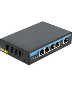 DeLOCK Giga Ethernet Switch 4P PoE + 1RJ45 - 87764