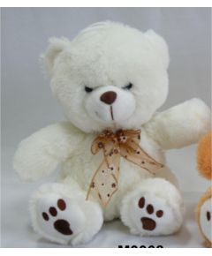 Sun Day Плюшевый  мишка 25 cm ( M3068) белый