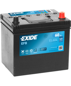 Exide EFB EL604 12V 60Ah 520A 230x173x222 EL604