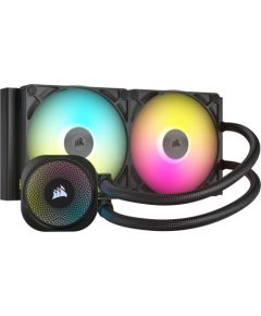 Corsair iCUE LINK TITAN RX RGB Processor All-in-one liquid cooler 14 cm Black 1 pc(s)